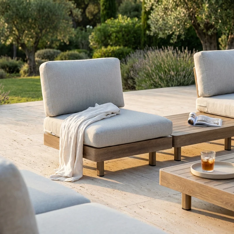 Divano da giardino modulo centrale - ULRIC