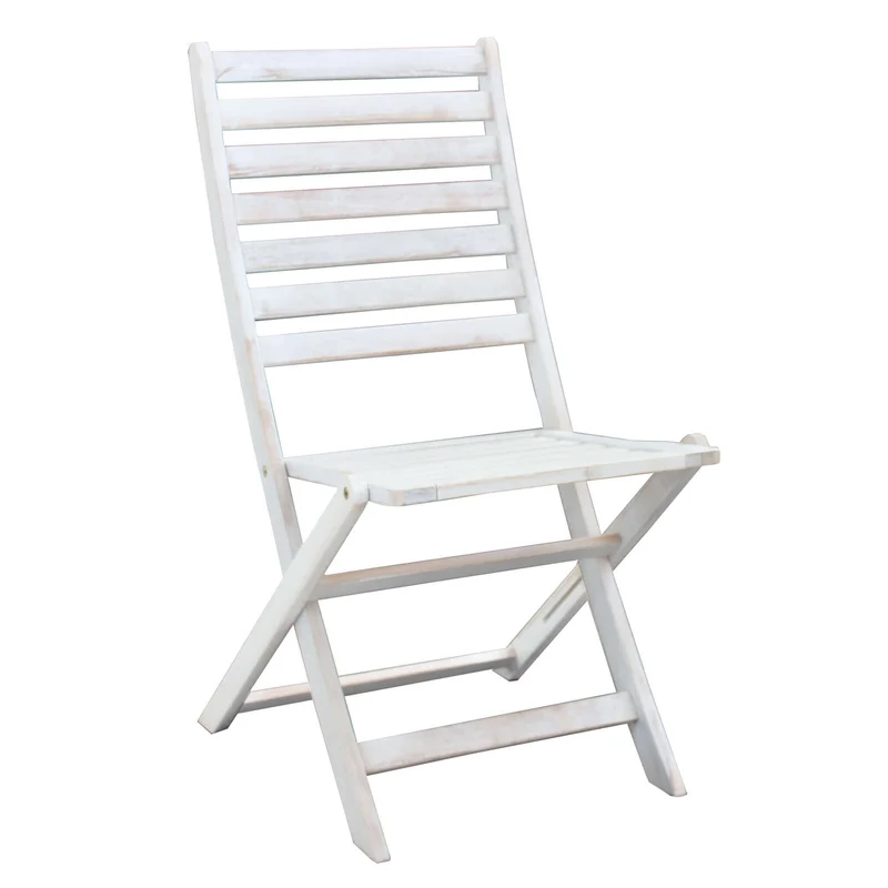Sedia da Giardino Pieghevole in Legno Acacia cm 46x57x91 - THIS