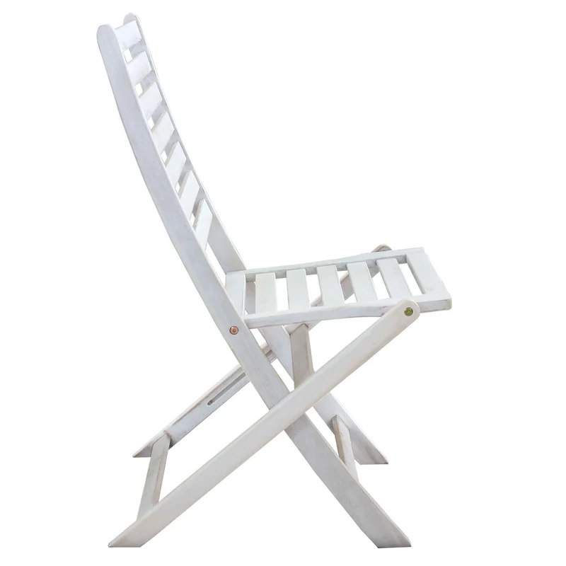 Sedia da Giardino Pieghevole in Legno Acacia cm 46x57x91 - THIS