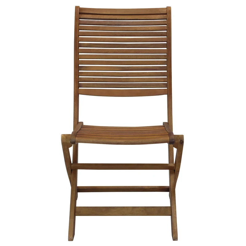 Poltrona da Giardino Pieghevole in Legno Acacia cm 50x65x94 - GERALD