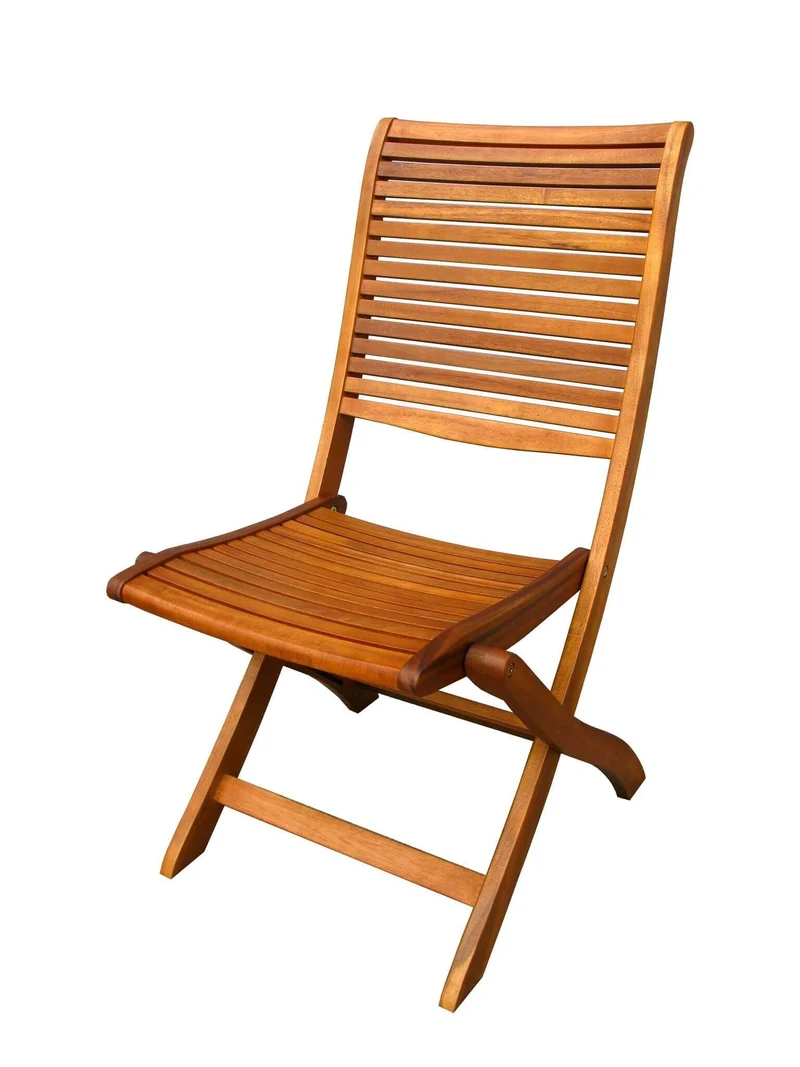 Poltrona da Giardino Pieghevole in Legno Acacia cm 50x65x94 - GERALD