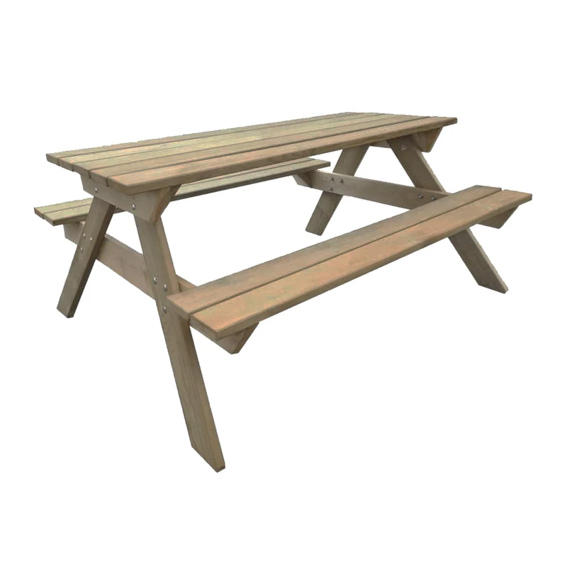 Tavolo pic nic di pino impregnato 200x148x70 - PICNIC