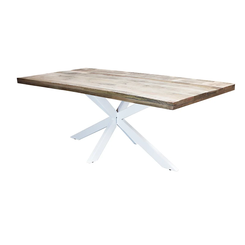 Tavolo da pranzo in legno di acacia 220x100 cm - HOLDEN