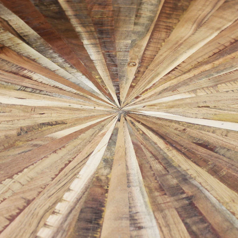 Tavolo da pranzo ovale in legno di acacia 220x100 cm - ATTICO