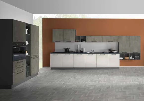 Kitchen Karine 150 + 480 by Arredamento Italia