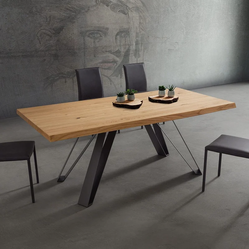 Tavolo da pranzo fisso Sanders Wood