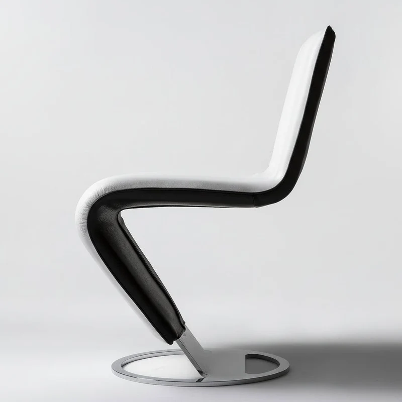 Sedia design moderno Zig Zag