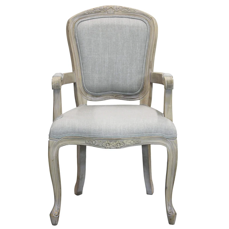 Poltrona vintage seduta imbottita in Legno cm 57x57x95 - ROYCE