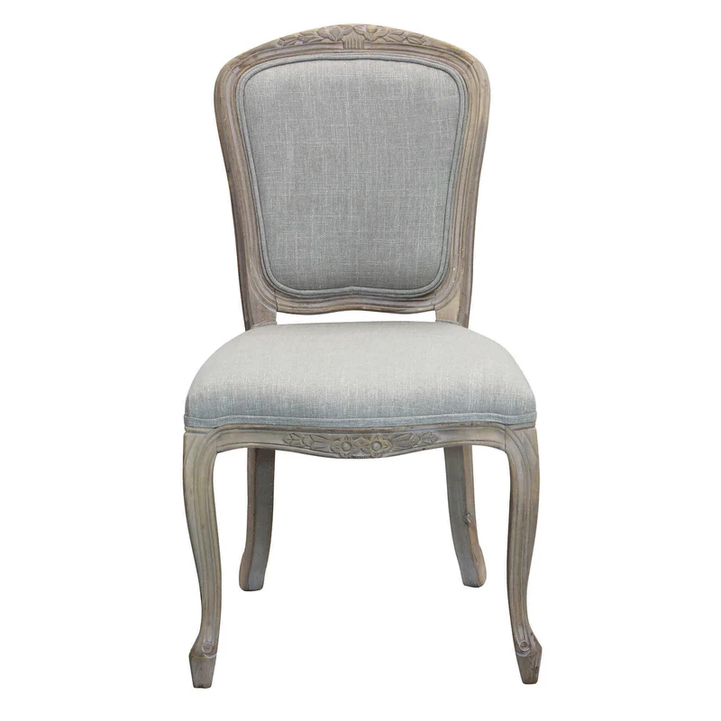 Sedia vintage seduta imbottita in Legno cm 52x49x86 - ROYCE