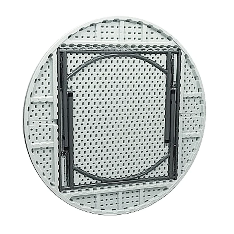 Tavolo catering 120 cm in Metallo cm 120x120x74 - CATE