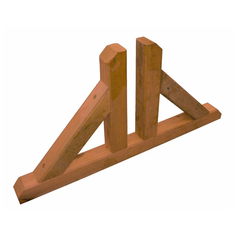 Piedino doppio sostegno griglia in Legno cm 60x30x4 5 - KORY