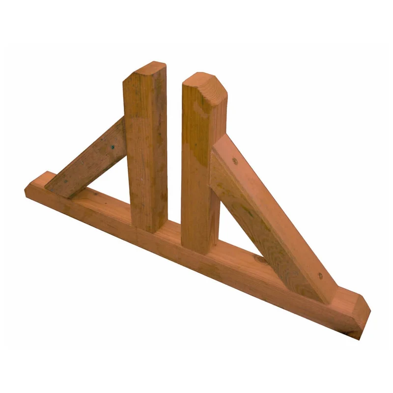 Piedino doppio sostegno griglia in Legno cm 60x30x4 5 - KORY