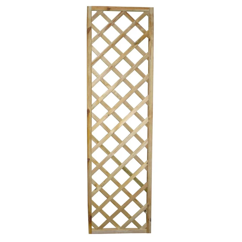 Griglia da Giardino di pino impregnato in autoclave 40x180 in Legno cm 40x3x180 - DANNIE