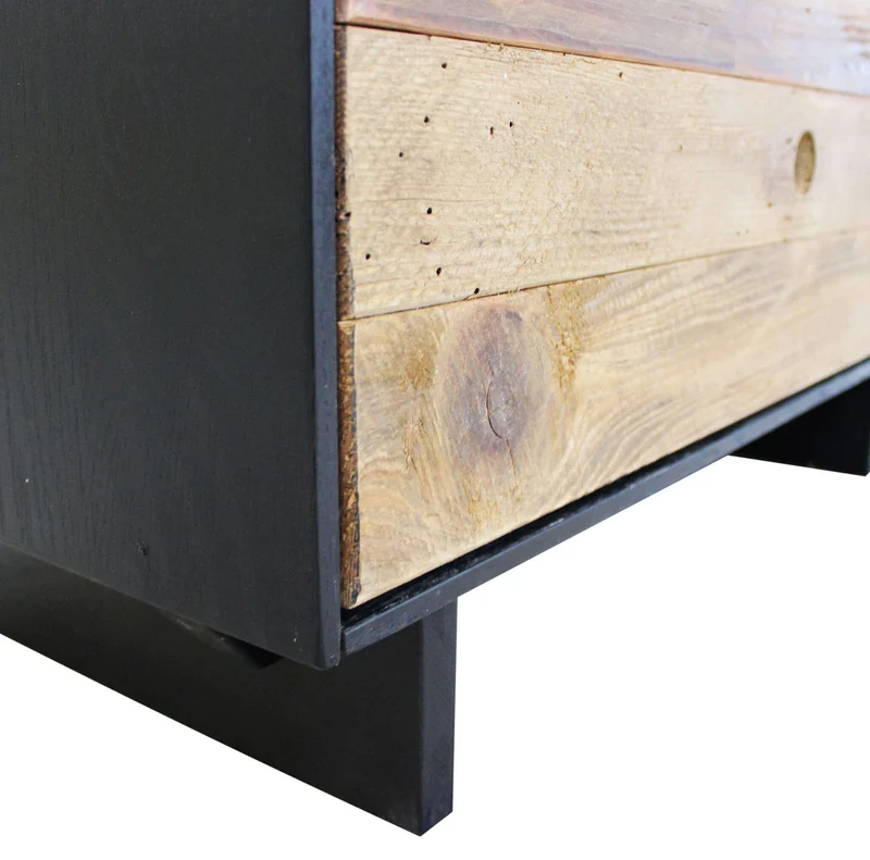 Cassettiera in Pino riciclato cm 70x40x110 - PINE