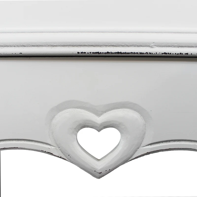 Credenza shabby con porta bottiglie in Legno cm 80x36x84 5 - COLTON