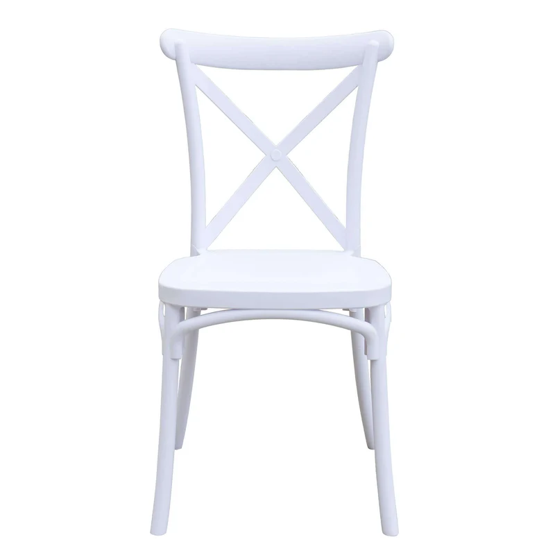Sedia da Esterno interno vintage in Polipropilene cm 49x44x89 - KAM
