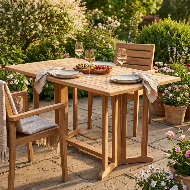 Tavolo da Giardino Pieghevole 150x80 - RADCLIFF