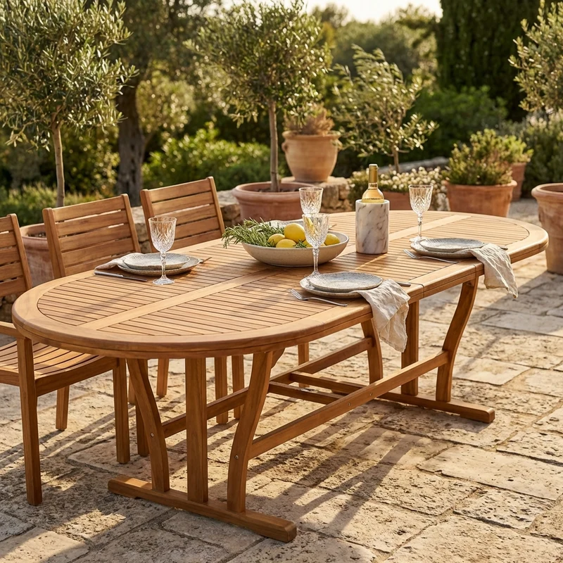 Tavolo da Giardino Allungabile cm 200/300x110 - JUDD