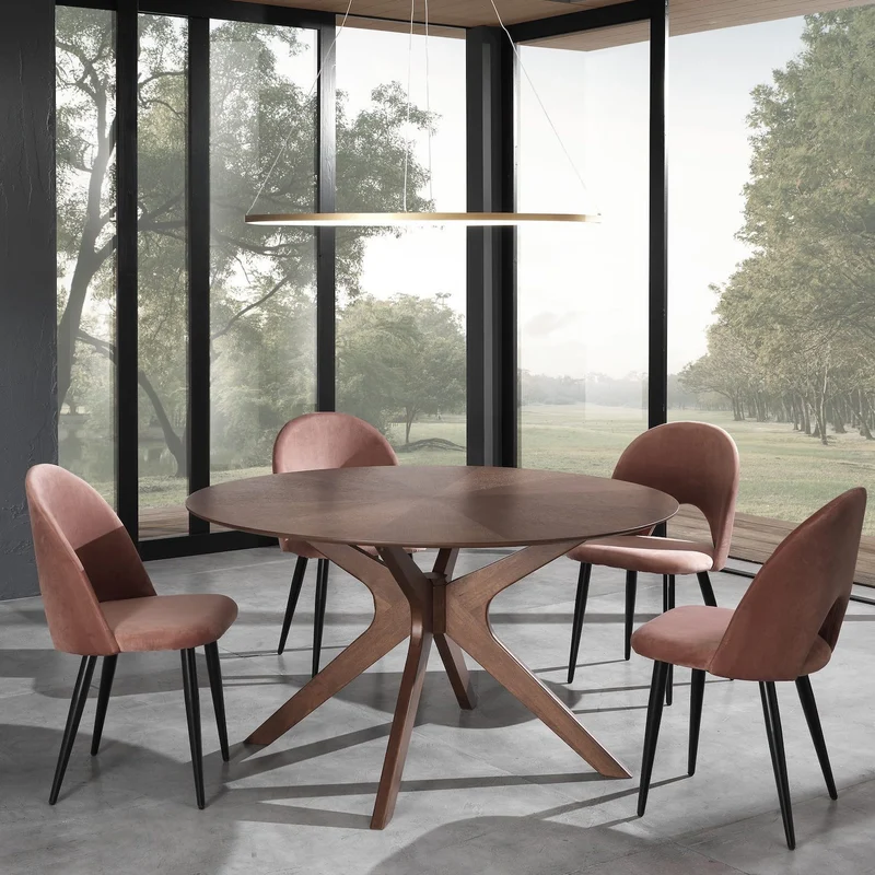 Tavolo rotondo Venues Walnut