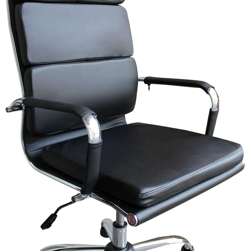 Sedia da Ufficio in Poliuretano cm 56x64x117 - JALEN