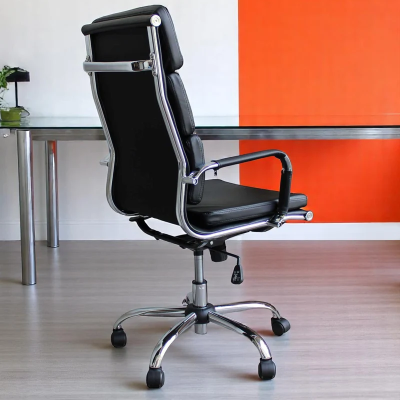 Sedia da Ufficio in Poliuretano cm 56x64x117 - JALEN