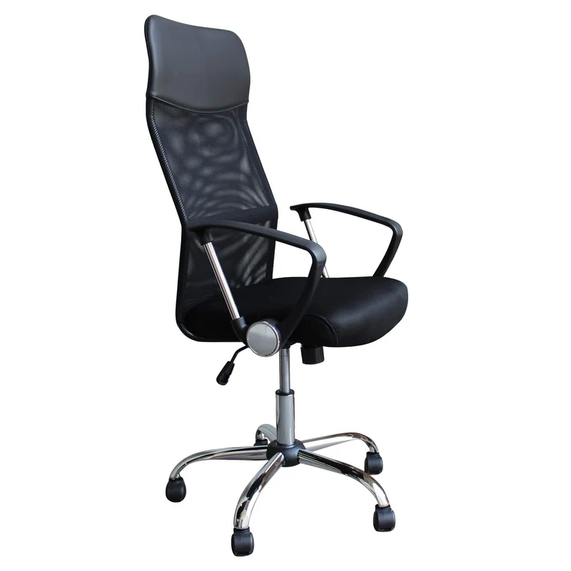 Sedia da Ufficio in Poliuretano cm 58x59x123 - JERMAINE