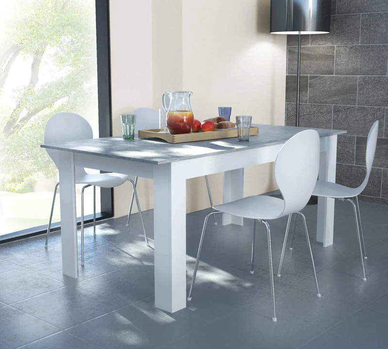 Tavolo da Pranzo Allungabile in Legno Composito FSC cm 160/200x90 - ELI