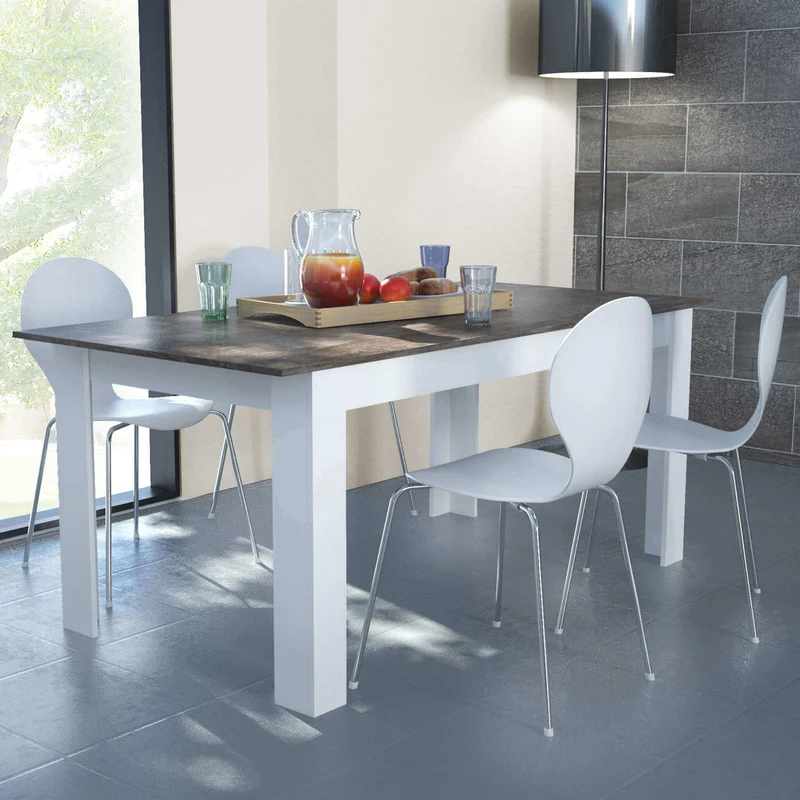 Tavolo da Pranzo Allungabile in Legno Composito FSC cm 160/200x90 - ELI