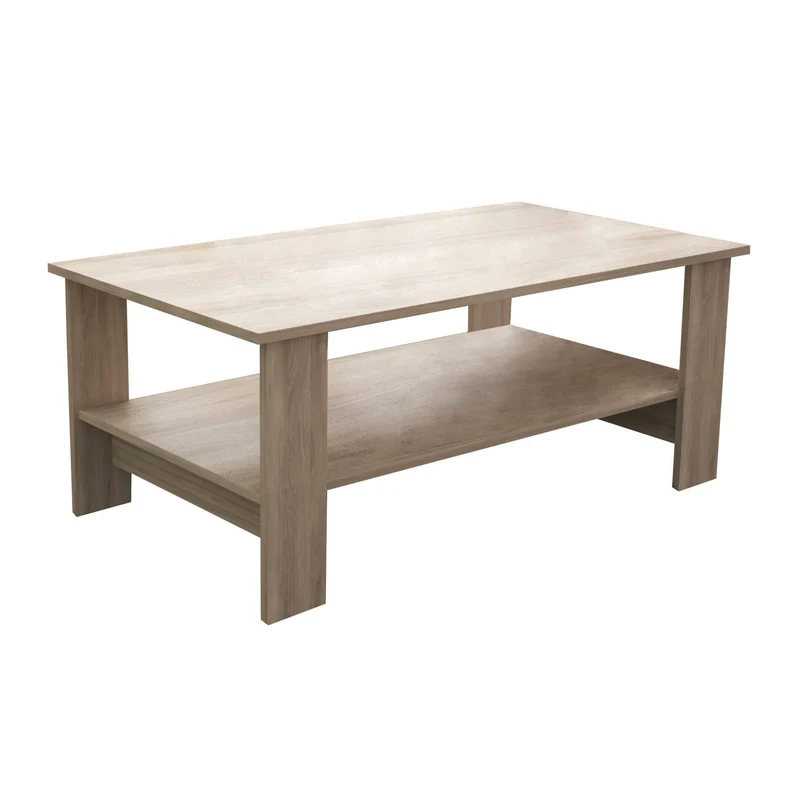 Tavolino da Salotto con ripiano Moderno in Legno Composito 100x40 - JONNY
