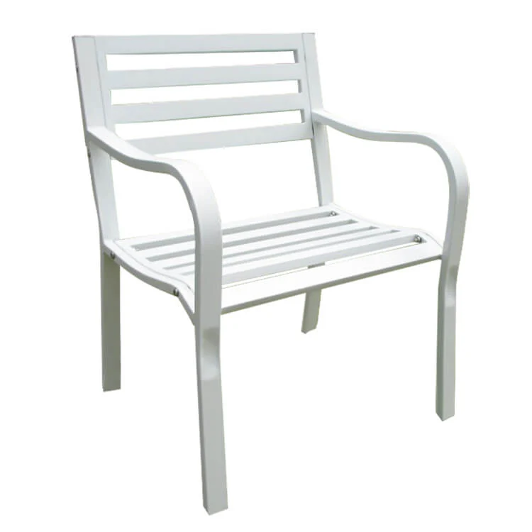 Poltrona da Giardino in Acciaio Acciaio cm 60x80x56 - BRENT