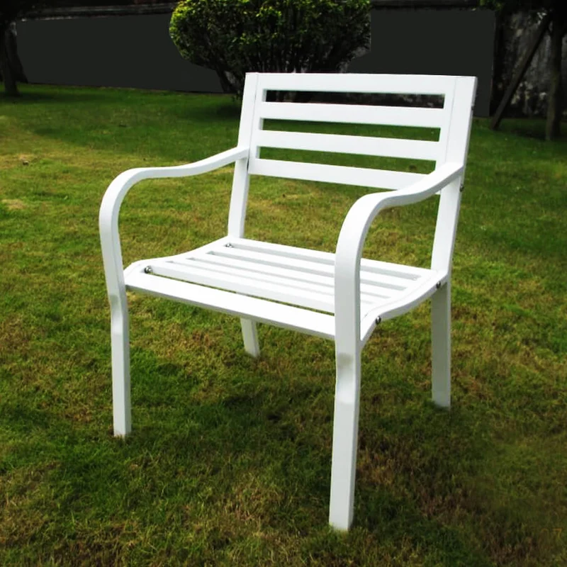 Poltrona da Giardino in Acciaio Acciaio cm 60x80x56 - BRENT