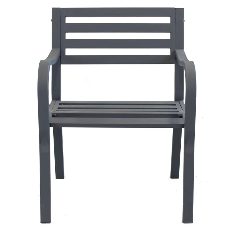 Poltrona da Giardino in Acciaio Acciaio cm 60x80x56 - BRENT