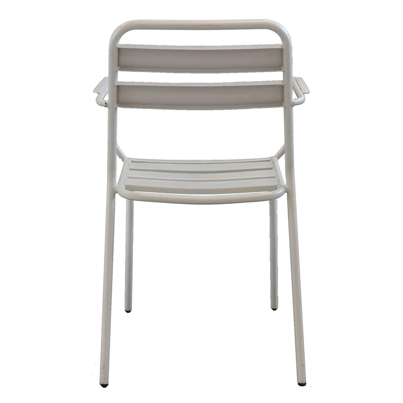 Poltrona da Giardino Impilabile in Acciaio cm 51x52x81 - LUCKY