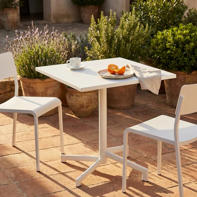Tavolo da Giardino Quadrato 70x70 - LARRY
