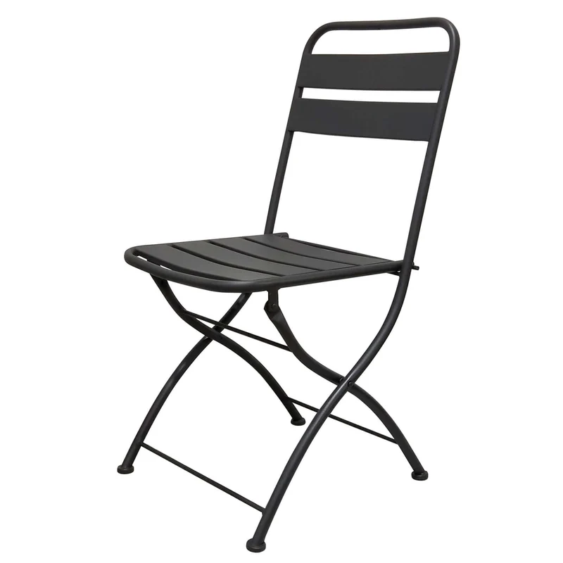 Sedia da Giardino Salvaspazio in Acciaio cm 42x50x88 - STUART