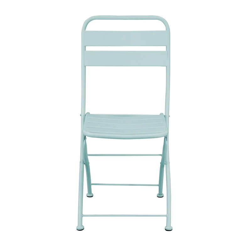 Sedia da Giardino Salvaspazio in Acciaio cm 42x50x88 - STUART