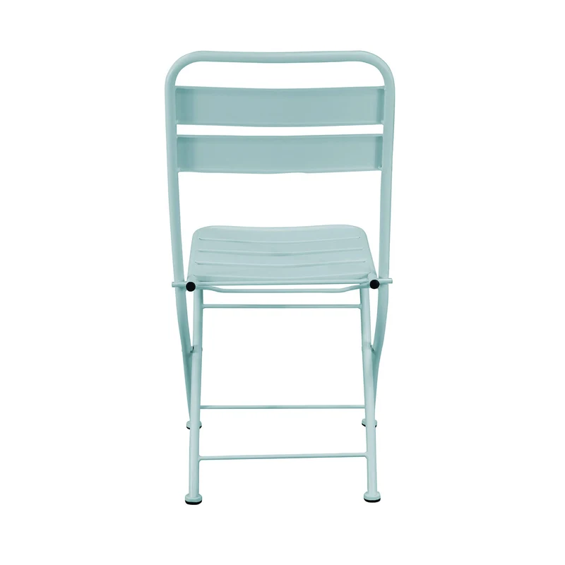 Sedia da Giardino Salvaspazio in Acciaio cm 42x50x88 - STUART