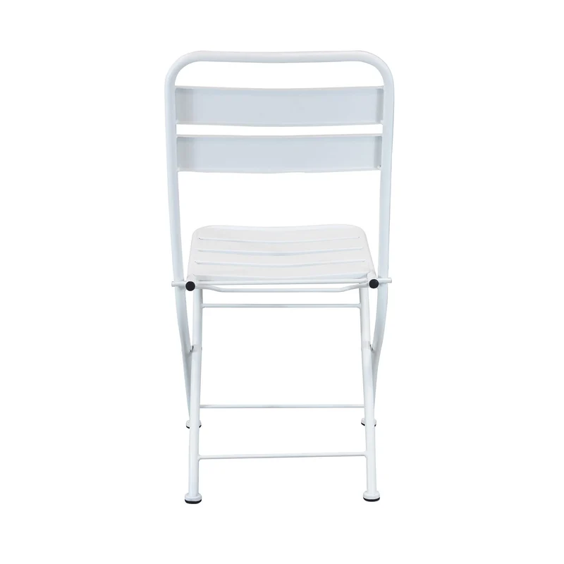 Sedia da Giardino Salvaspazio in Acciaio cm 42x50x88 - STUART