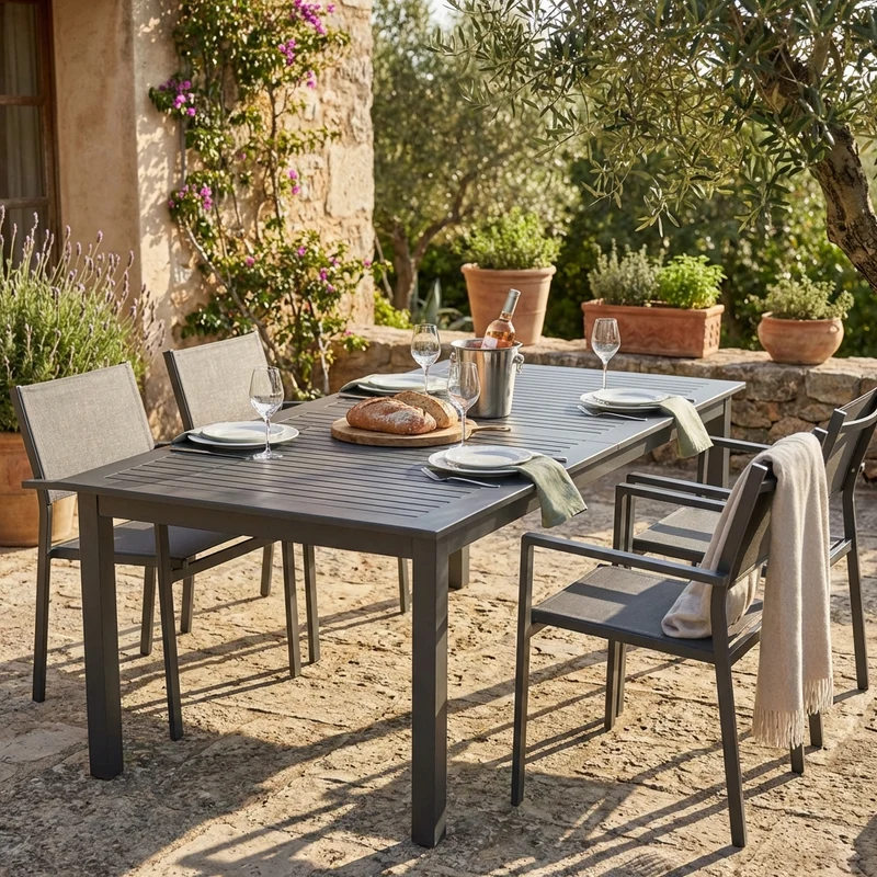 Tavolo da Giardino Allungabile 220/280x100 - SCOTTY