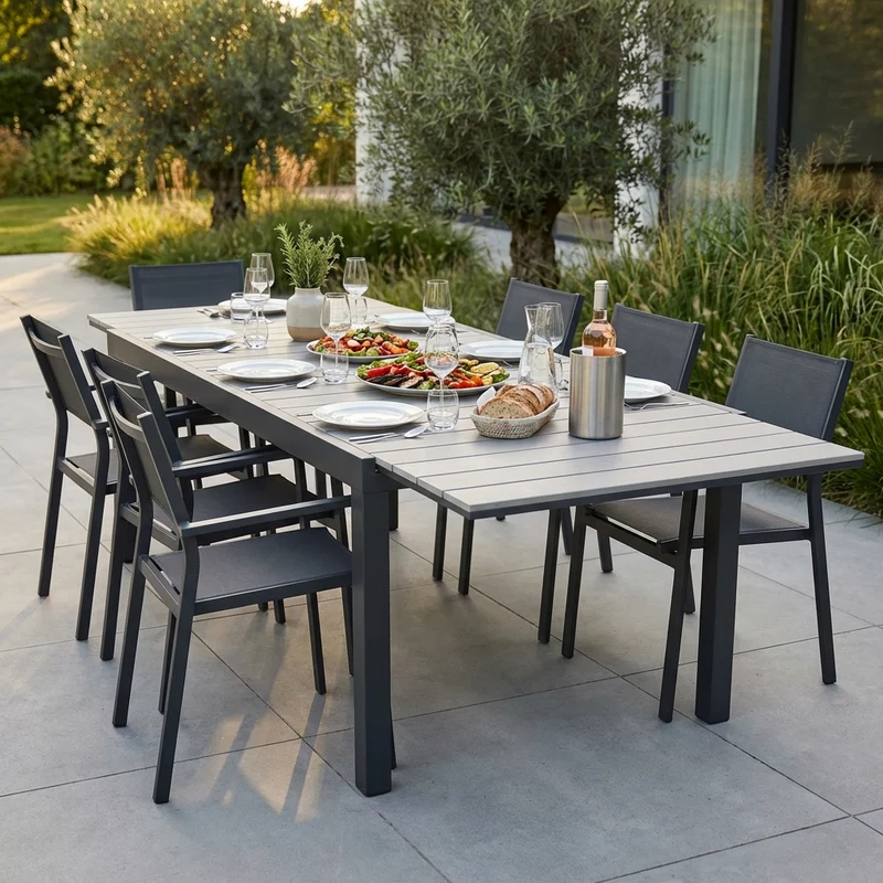 Tavolo da Giardino Allungabile cm 180/240x100 - MONTY