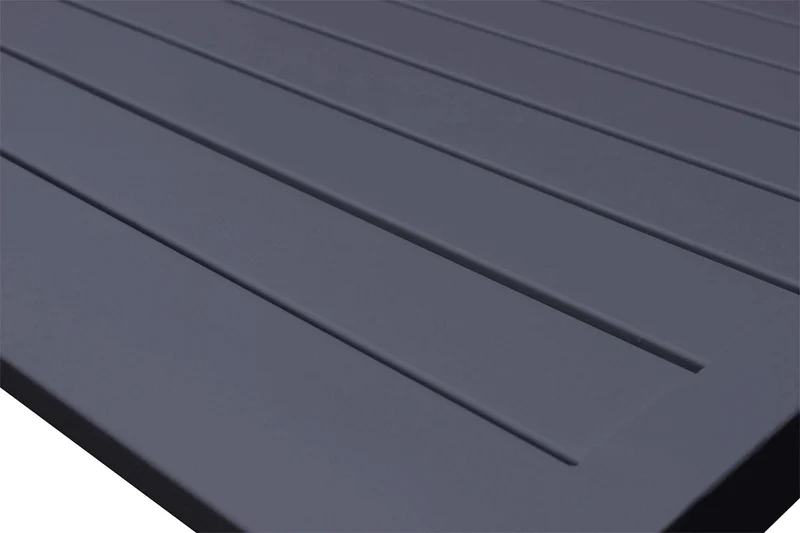 Salotto angolare da Giardino in Alluminio Poliestere cm 135x86x82 - SURA