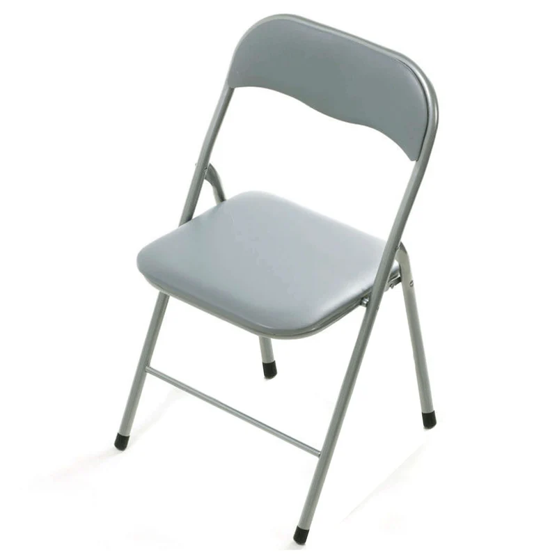 Sedia Pieghevole Salvaspazio in Acciaio PVC cm 44x45x79 - SLIM