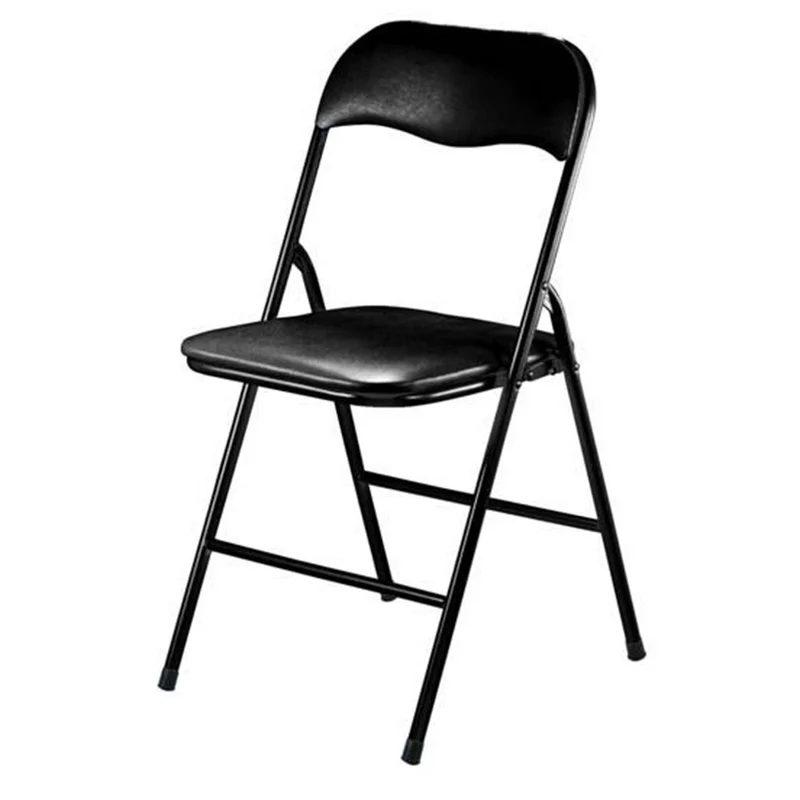 Sedia Pieghevole Salvaspazio in Acciaio PVC cm 44x45x79 - SLIM