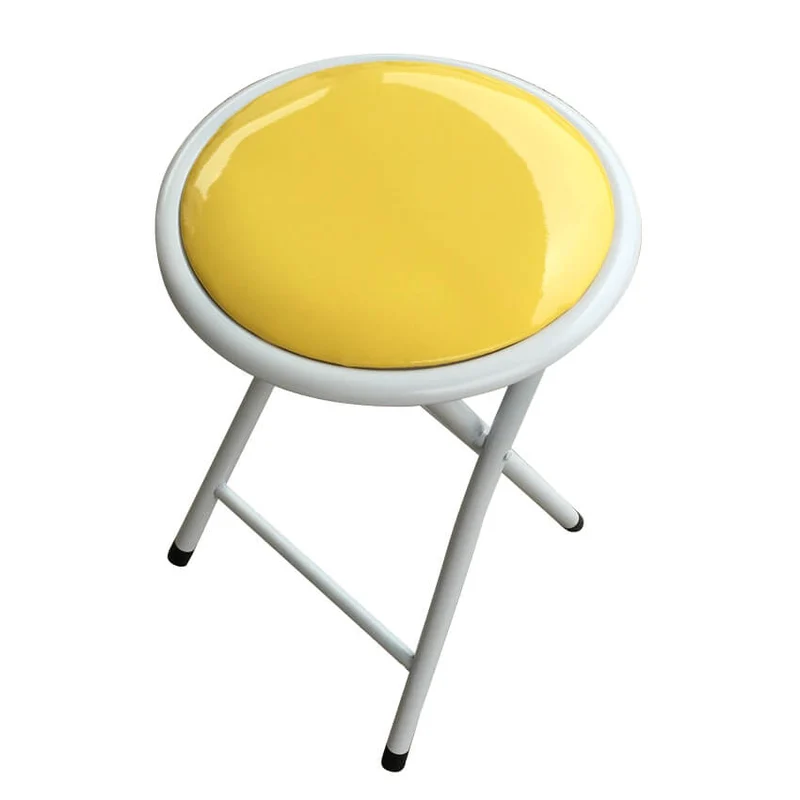 Sgabello Pieghevole Salvaspazio in Acciaio PVC cm 30x30x45 - SLIM