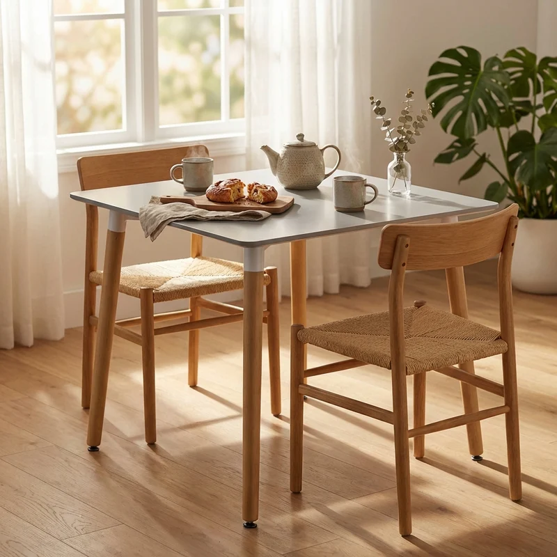 Tavolo da Pranzo in Plastica cm 80x80x75 - LYON