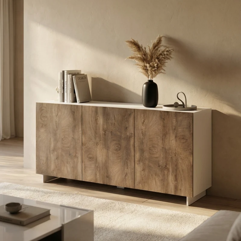 Credenza Carlile in Truciolare Bilaminato