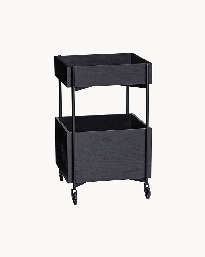 Carrello portaoggetti in legno Fresh