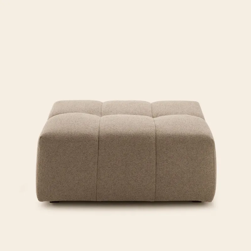 Pouf modulable UBERTO glory taupe