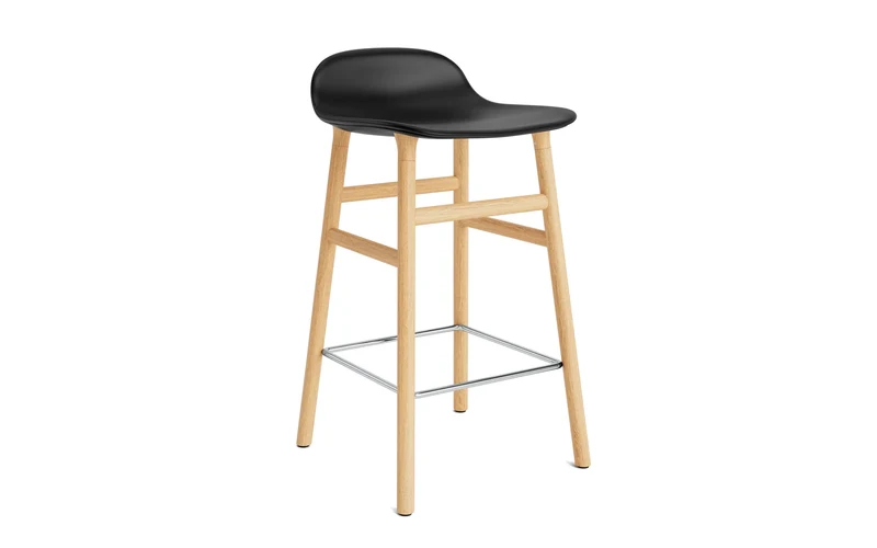 Form Barstuhl 65 cm gepolstert Eiche Ultra