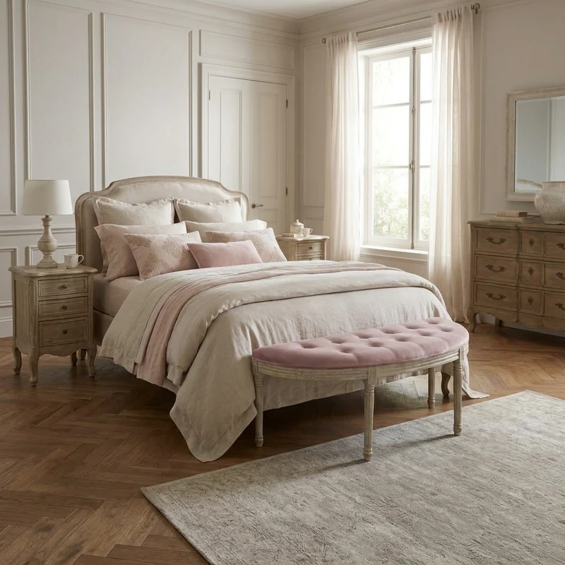 Panca vintage in ecopelle Fondoletto in Legno cm 125x45x48 - LISA